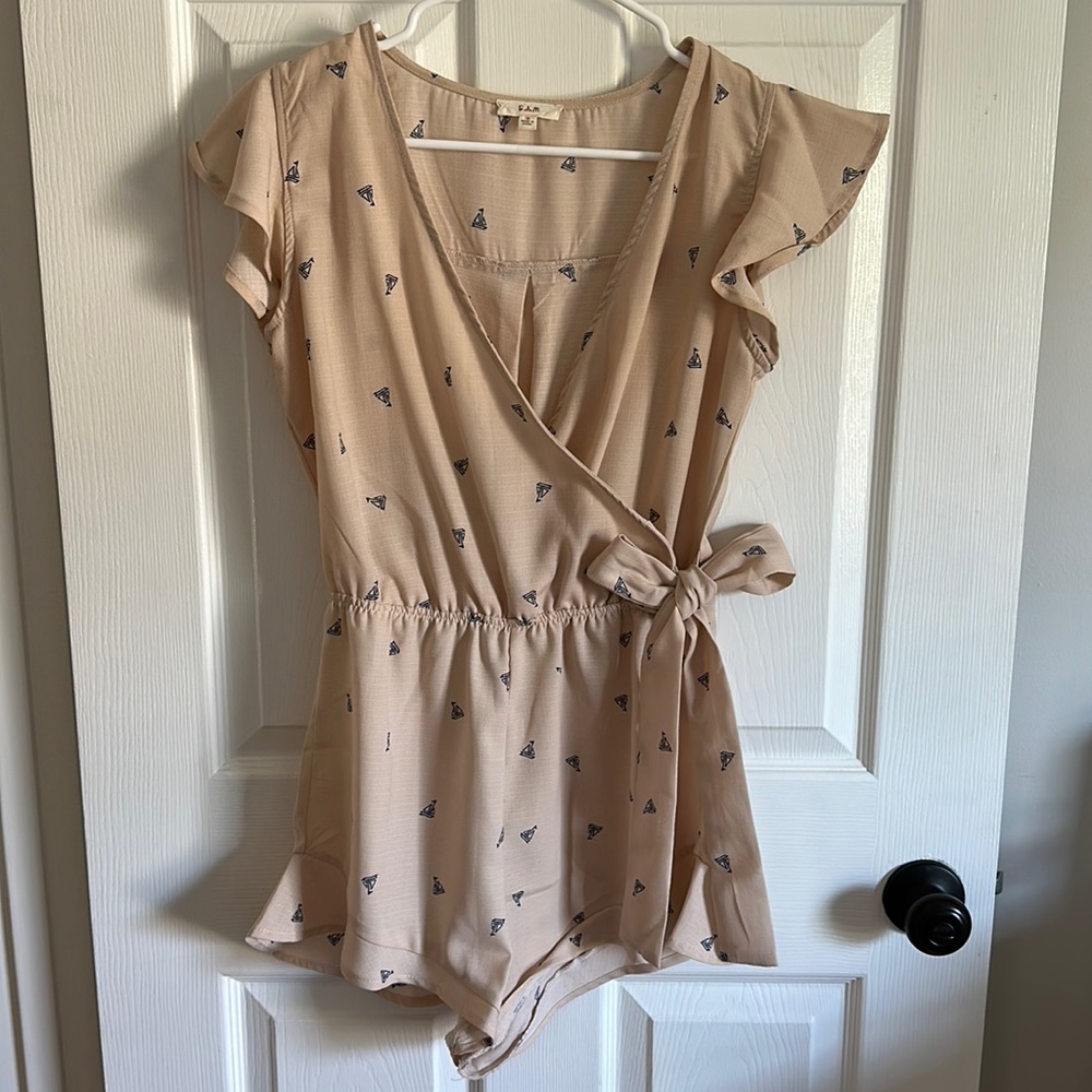 Sailboat romper